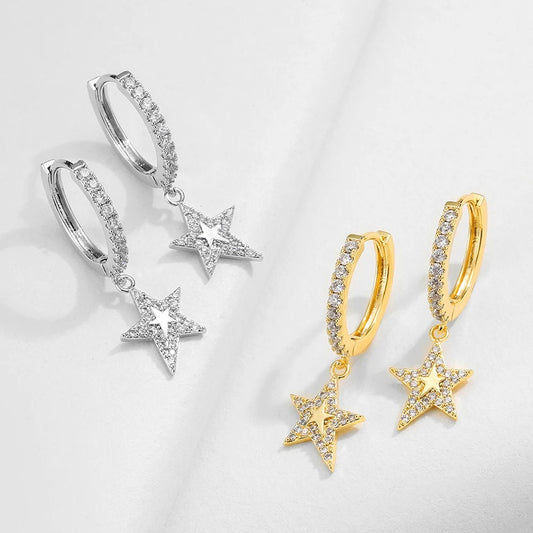 Starry Edition Huggie hoop earring